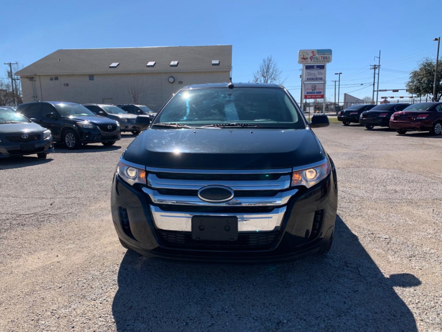 2013 Black /Tan Ford Edge (2FMDK3GC5DB) with an V6 - 3.5L 3496cc 213ci GAS MFI vin C - 4 valve DOHC engine, AUTOMATIC transmission, located at 1830 North Belt Line Road, Irving, TX, 75061, (469) 524-0199, 32.834373, -96.993584 - Photo#1